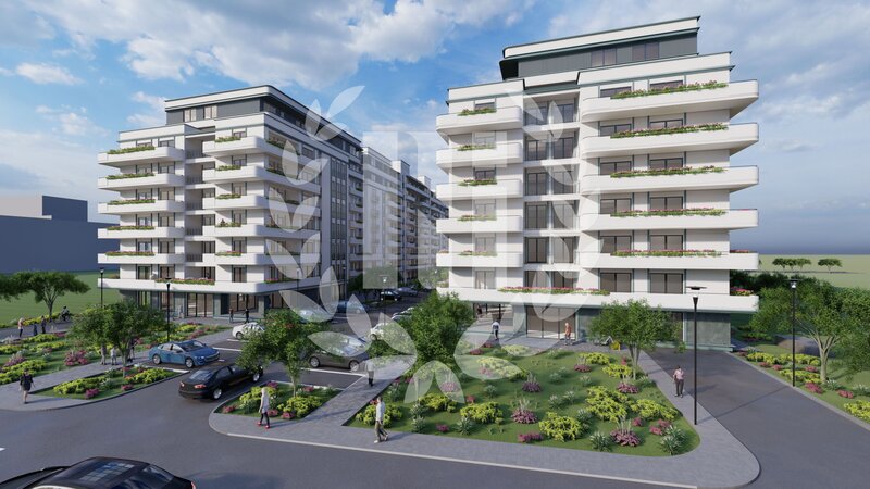 Plaza Pipera, apartament 4 camere, curte privata, bloc finalizat.